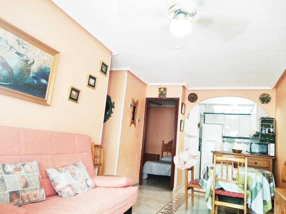 Apto Con Terraza Y 2 Dormitorios. 600 Megas Wifi. Santa Pola Luaran gambar